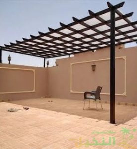 اشكال برجولات حديد