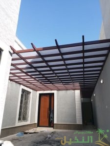 برجولات حديد مودرن