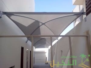 تصاميم مظلات شد انشائي