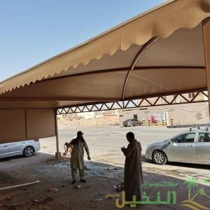 مظلات قماش خارجية