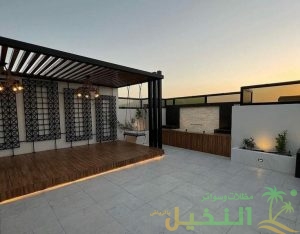 أشكال مظلات الجلسات الخارجية