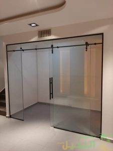 درابزين زجاج سيكوريت