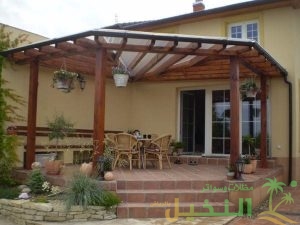 مظلات جلسات خارجية بتصاميم عصرية