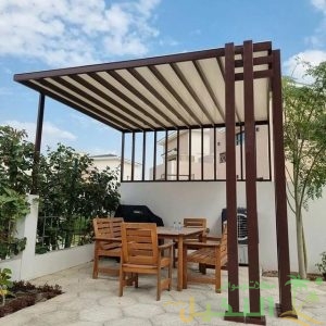 أنواع مظلات الجلسات