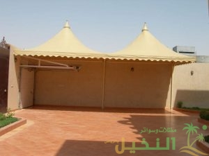 مظلات احواش منازل