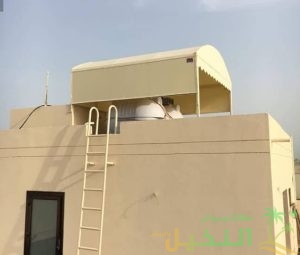 تركيب مظلات للخزانات