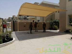 تركيب مظله قماش بالرياض