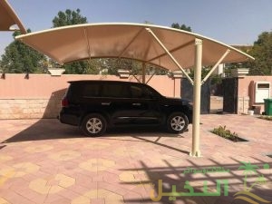 تركيب مظلات نصف دائرة