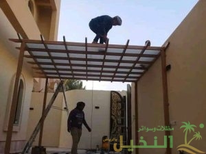 مظلات لوكسان لتغطية المسابح