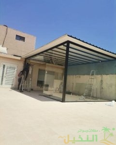 تركيب مظلة للمحلات التجارية
