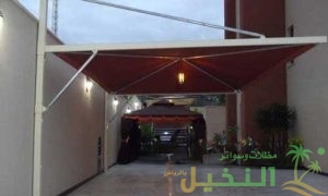 أنواع مظلات المحلات التجارية
