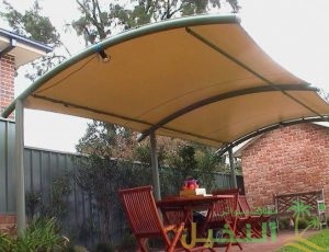 مظلات نص دائريه لتغطيه المسابح