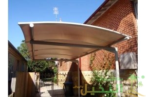 مظلات نصف دائرة